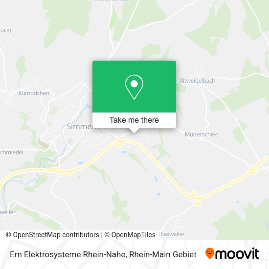 Карта Ern Elektrosysteme Rhein-Nahe