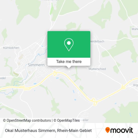 Карта Okal Musterhaus Simmern