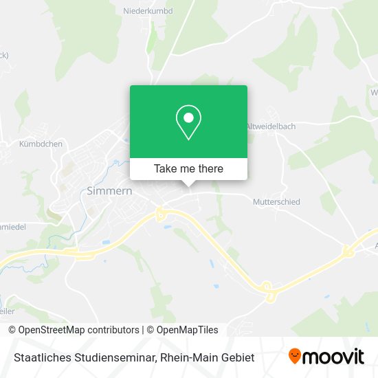 Карта Staatliches Studienseminar