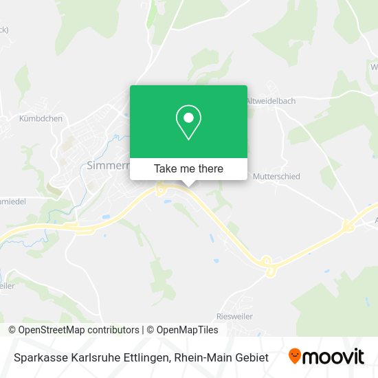 Карта Sparkasse Karlsruhe Ettlingen