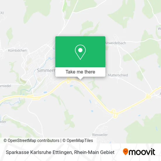 Карта Sparkasse Karlsruhe Ettlingen