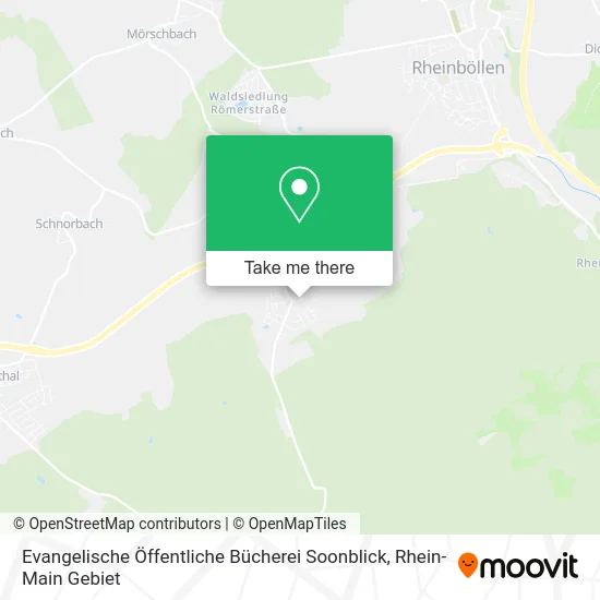 Карта Evangelische Öffentliche Bücherei Soonblick