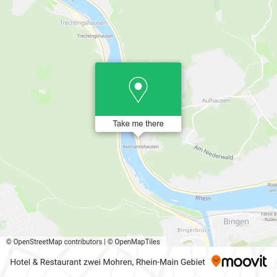 Карта Hotel & Restaurant zwei Mohren