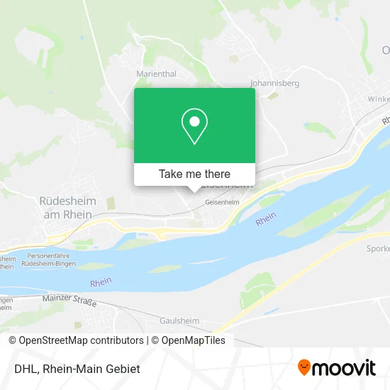 DHL map