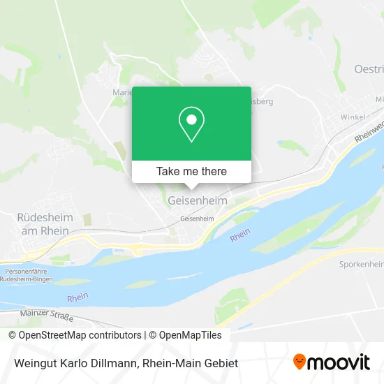Карта Weingut Karlo Dillmann