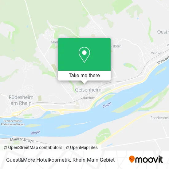 Карта Guest&More Hotelkosmetik