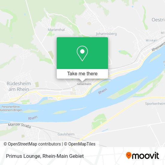 Карта Primus Lounge