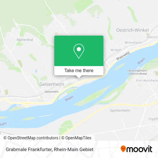 Карта Grabmale Frankfurter