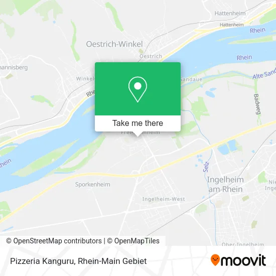 Карта Pizzeria Kanguru