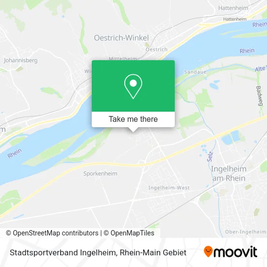 Карта Stadtsportverband Ingelheim
