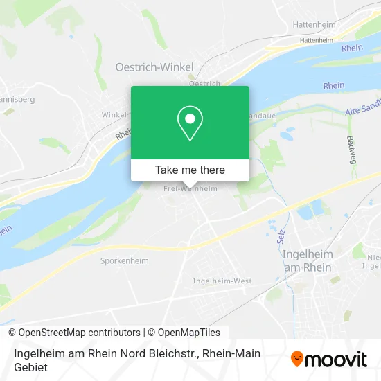 Карта Ingelheim am Rhein Nord Bleichstr.