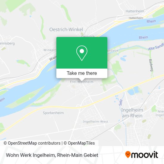 Карта Wohn Werk Ingelheim