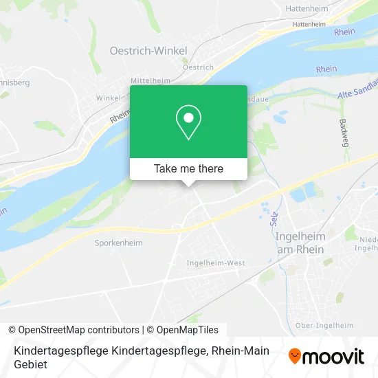 Карта Kindertagespflege Kindertagespflege