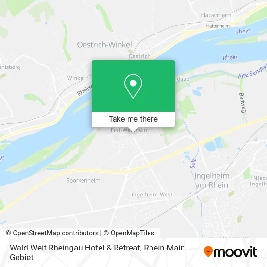 Карта Wald.Weit Rheingau Hotel & Retreat