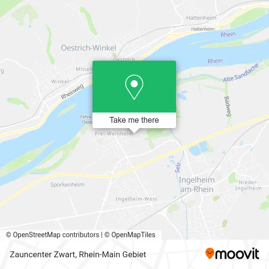 Карта Zauncenter Zwart