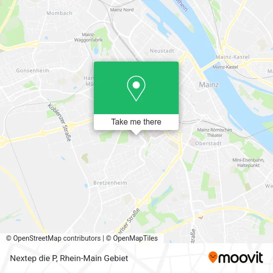 Карта Nextep die P