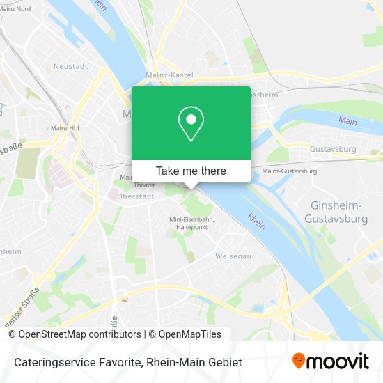 Карта Cateringservice Favorite
