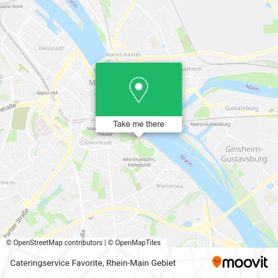 Карта Cateringservice Favorite