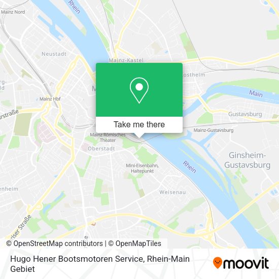 Карта Hugo Hener Bootsmotoren Service