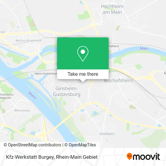 Карта Kfz-Werkstatt Burgey