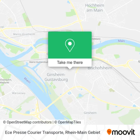 Карта Ece Presse Courier Transporte