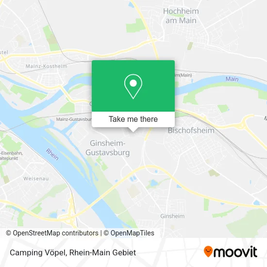 Карта Camping Vöpel