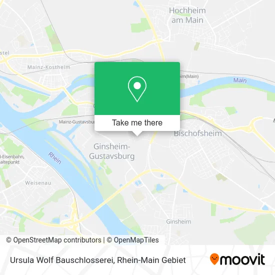 Карта Ursula Wolf Bauschlosserei