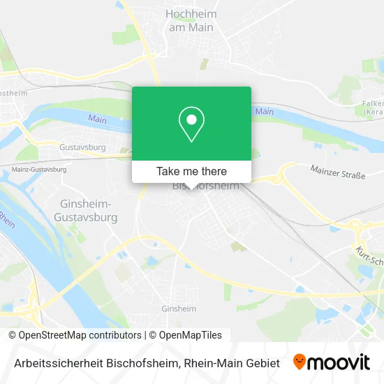 Карта Arbeitssicherheit Bischofsheim