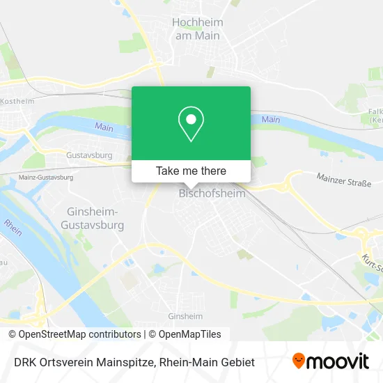 Карта DRK Ortsverein Mainspitze