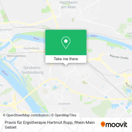 Карта Praxis für Ergotherapie Hartmut Rupp