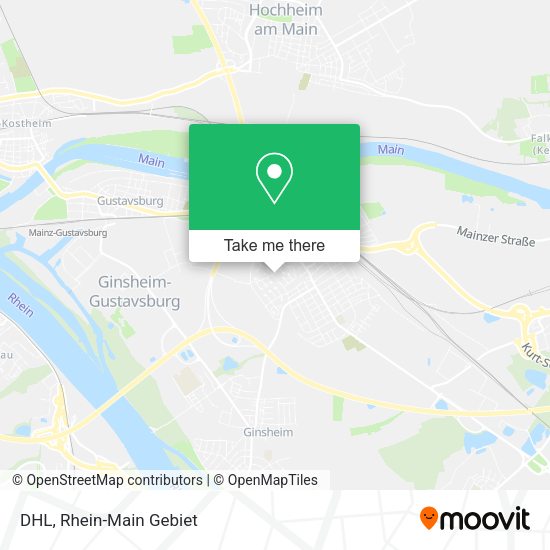 Карта DHL