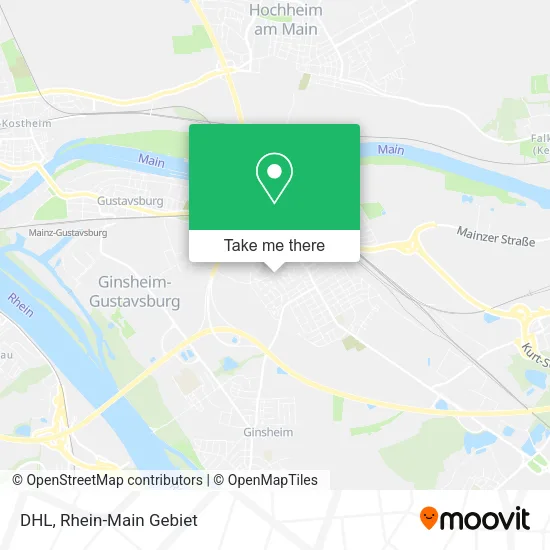 Карта DHL