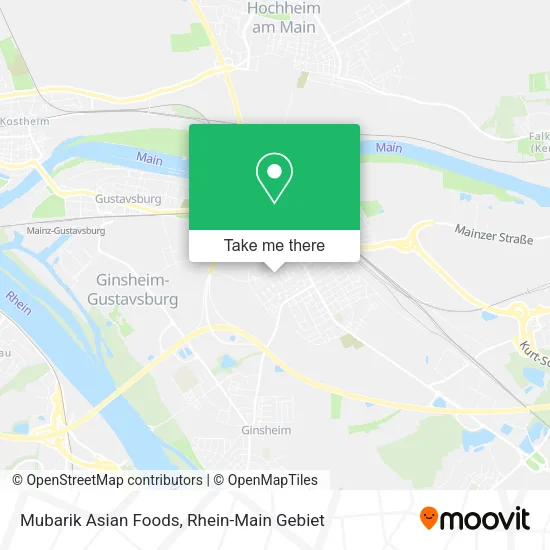Карта Mubarik Asian Foods