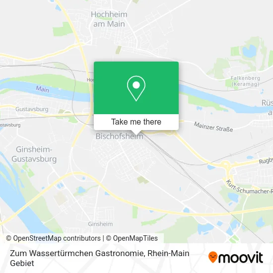 Карта Zum Wassertürmchen Gastronomie