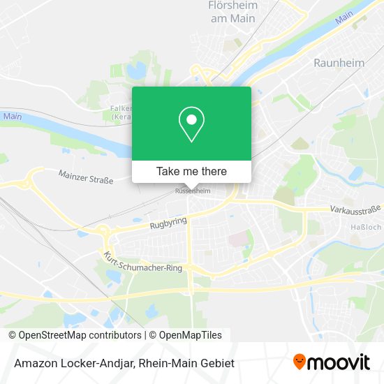 Карта Amazon Locker-Andjar