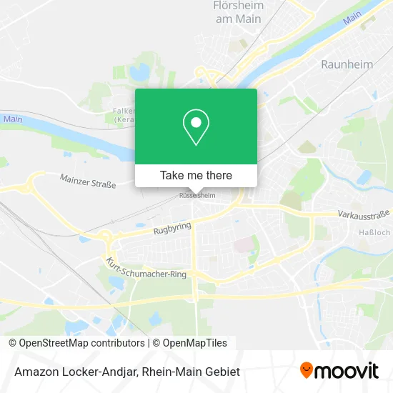 Карта Amazon Locker-Andjar
