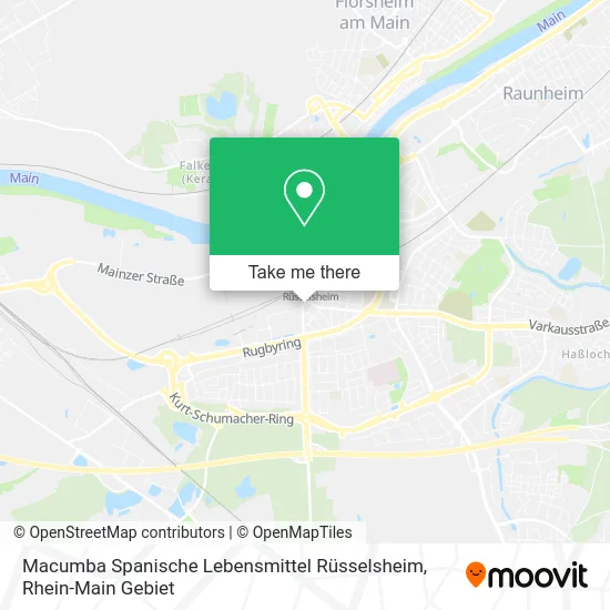 Карта Macumba Spanische Lebensmittel Rüsselsheim