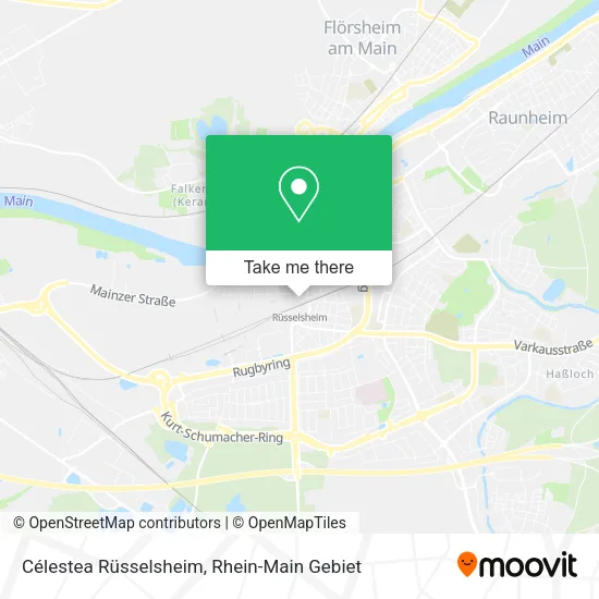 Карта Célestea Rüsselsheim