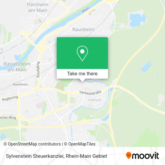 Карта Sylvenstein Steuerkanzlei