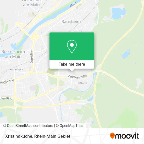 Карта Xristinakuche