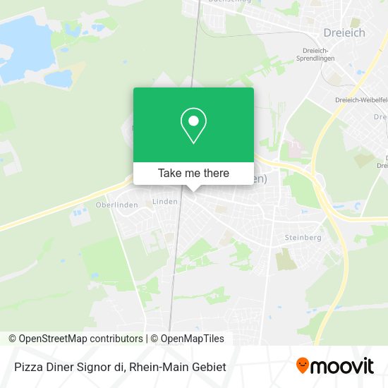 Карта Pizza Diner Signor di