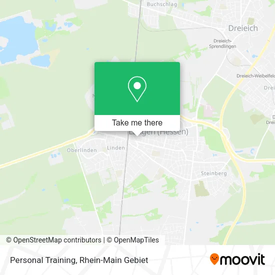 Карта Personal Training