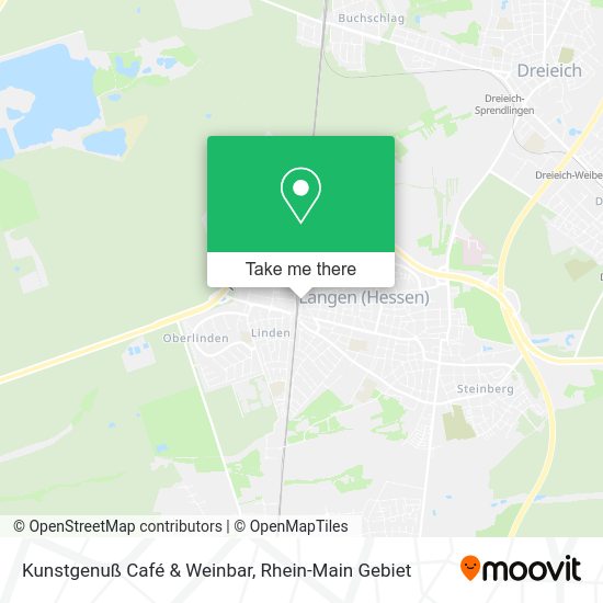 Карта Kunstgenuß Café & Weinbar