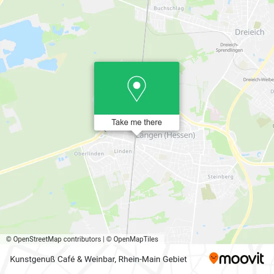 Карта Kunstgenuß Café & Weinbar