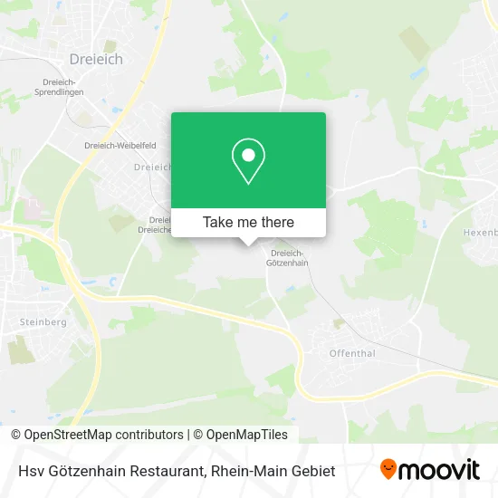 Карта Hsv Götzenhain Restaurant