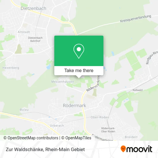 Карта Zur Waldschänke