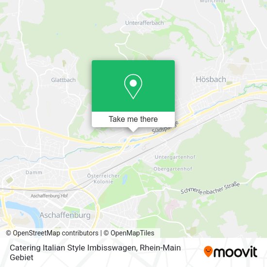 Карта Catering Italian Style Imbisswagen