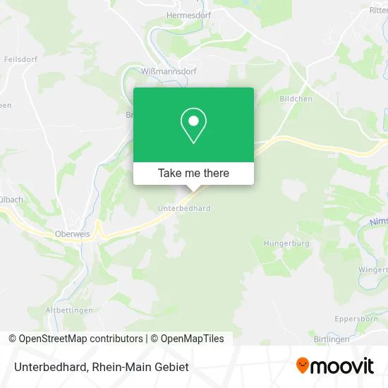 Unterbedhard map
