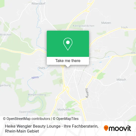 Карта Heike Wengler Beauty Lounge - Ihre Fachberaterin