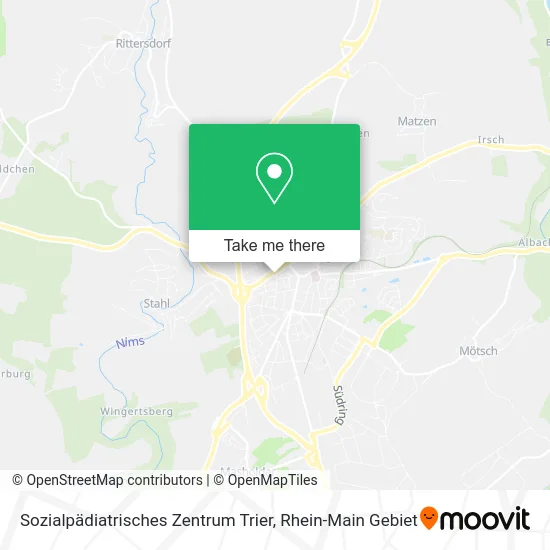 Карта Sozialpädiatrisches Zentrum Trier